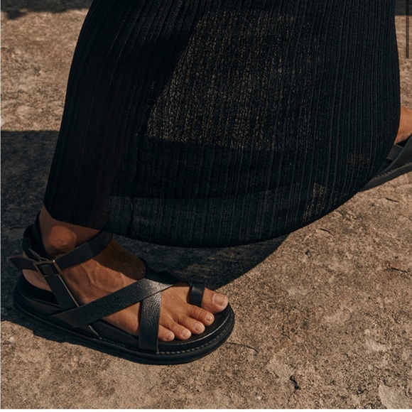 THE BALI TAILOR LENI BLACK SANDAL